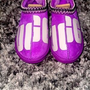 UGG Kids Vibrant Purple Slippers
